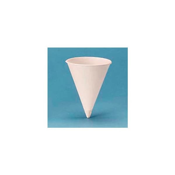 Solo DART Cone Water Cups, 4 Oz. Size, 200/Bag, 25 Bags/Carton SLO4BRCT - main